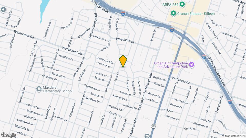 1307 Linda Spur Map and Location Details