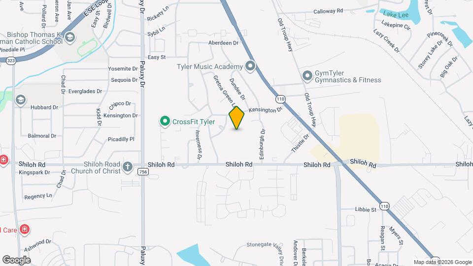 4819 Gretna Green Ln Map and Location Details