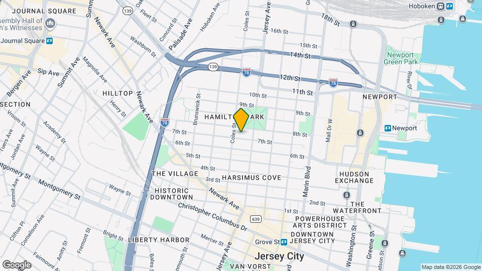 278 7th St Map and Location Details