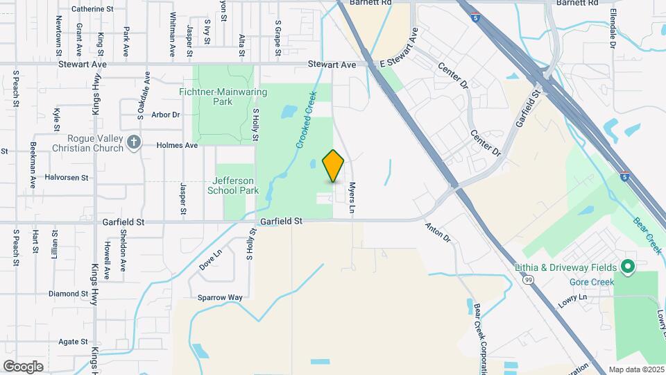 1582 Myers Ln Map and Location Details