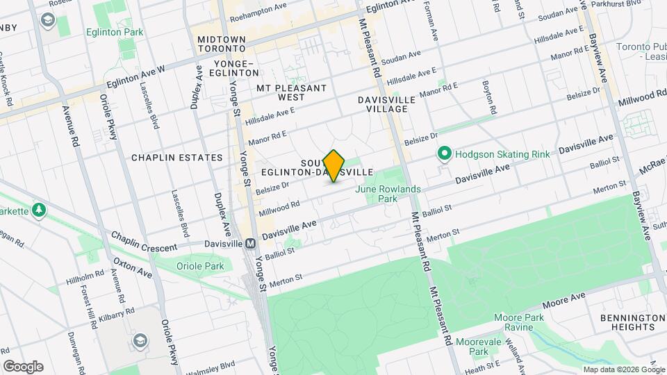182 Millwood Rd, Unit Main Map and Location Details