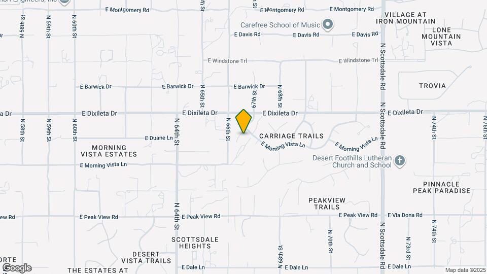 29641 N 67th St Map and Location Details