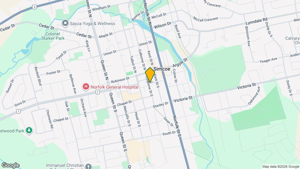 68 Peel St Map and Location Details