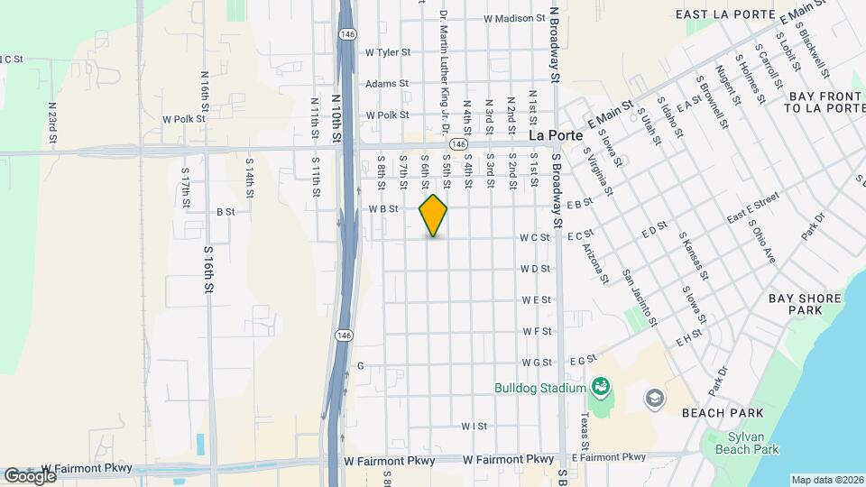 401 S 6th St Mapa y Detalles de la Ubicación