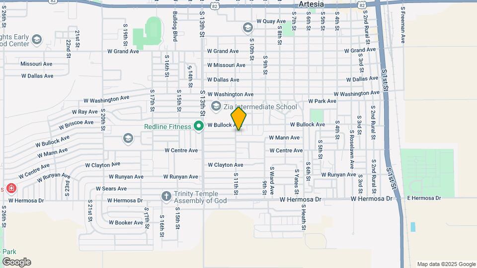 915 S 11th St Map and Location Details