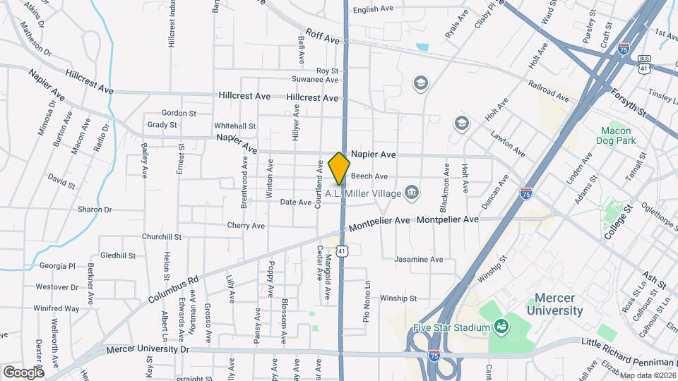 2607 Beech Ave Ln Map and Location Details