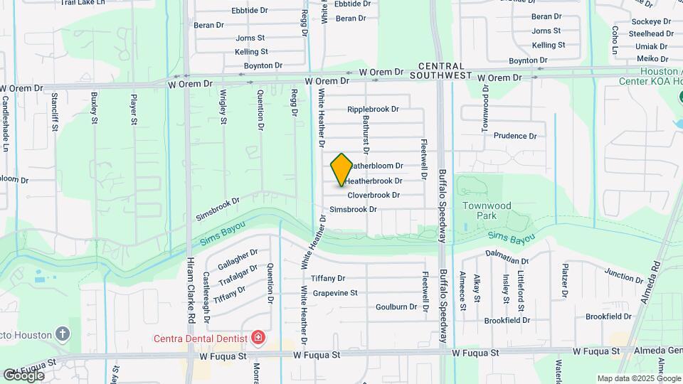4002 Cloverbrook Dr Map and Location Details