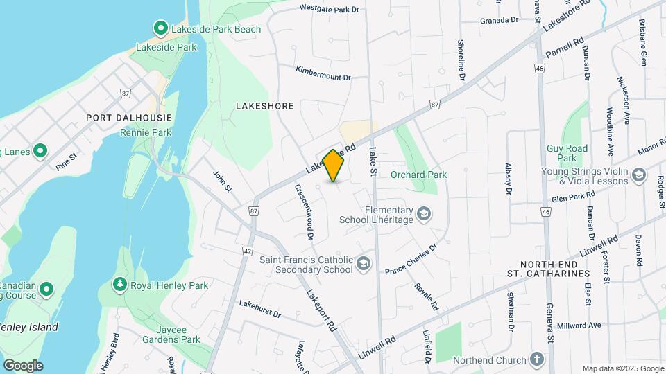 50 Lakeshore Rd Map and Location Details