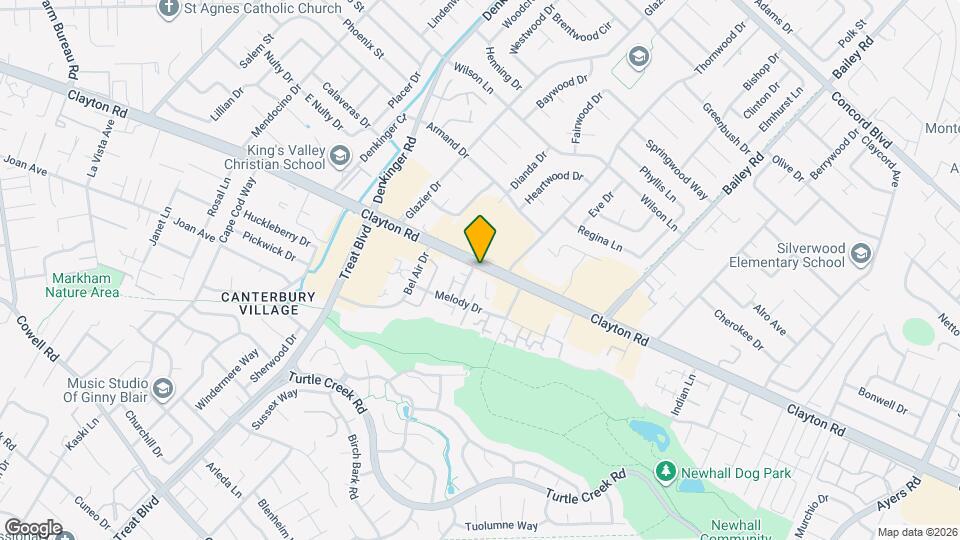 4462 Clayton Rd Map and Location Details