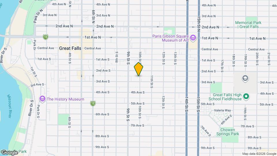 216 10th St S Map and Location Details