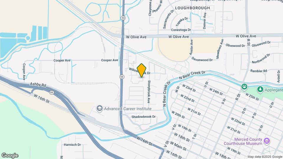 1728 Willowbrook Dr Map and Location Details