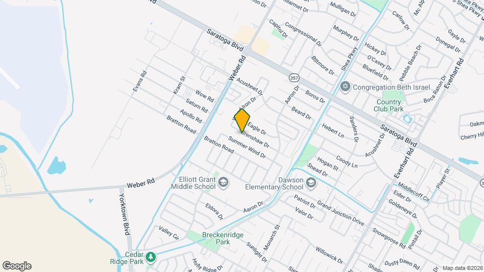 4123 Crenshaw Dr Map and Location Details