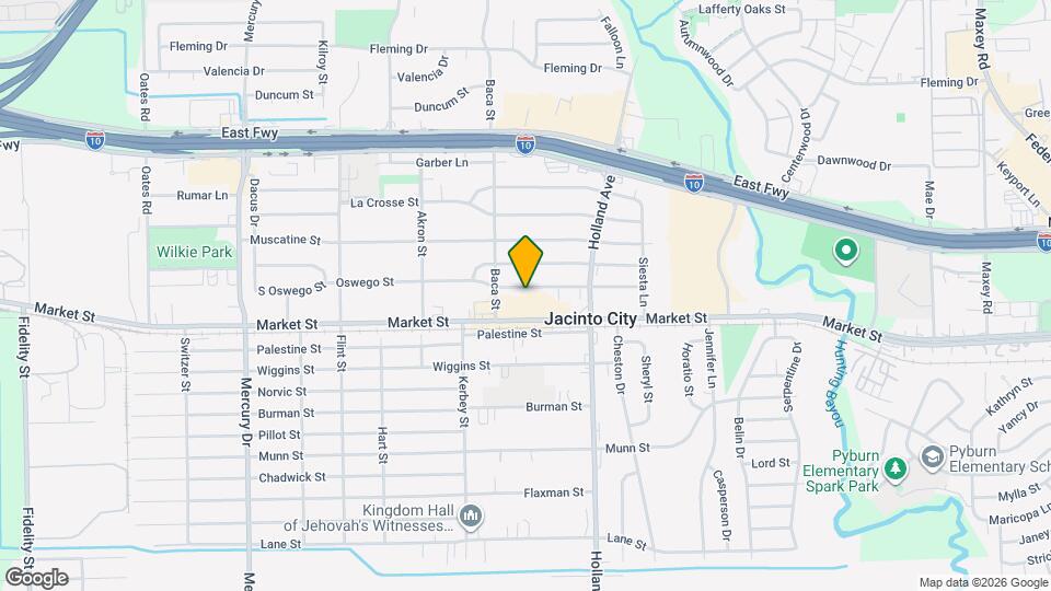 10922 Oswego St Map and Location Details