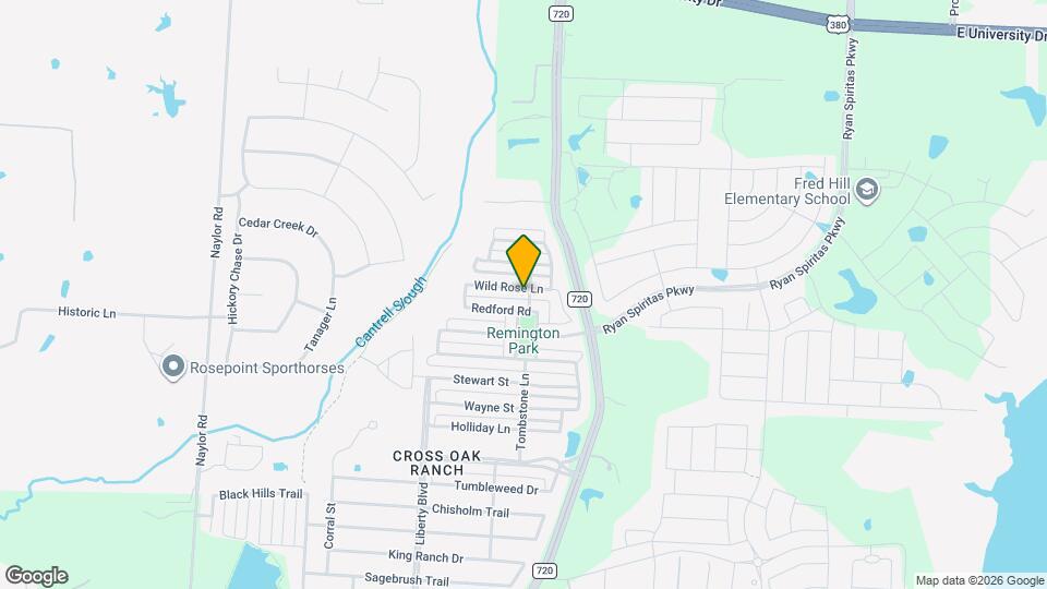 9032 Wild Rose Ln Map and Location Details