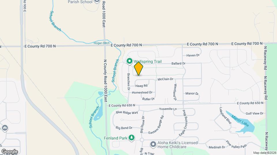 10262 McClain Dr Mapa y Detalles de la Ubicación