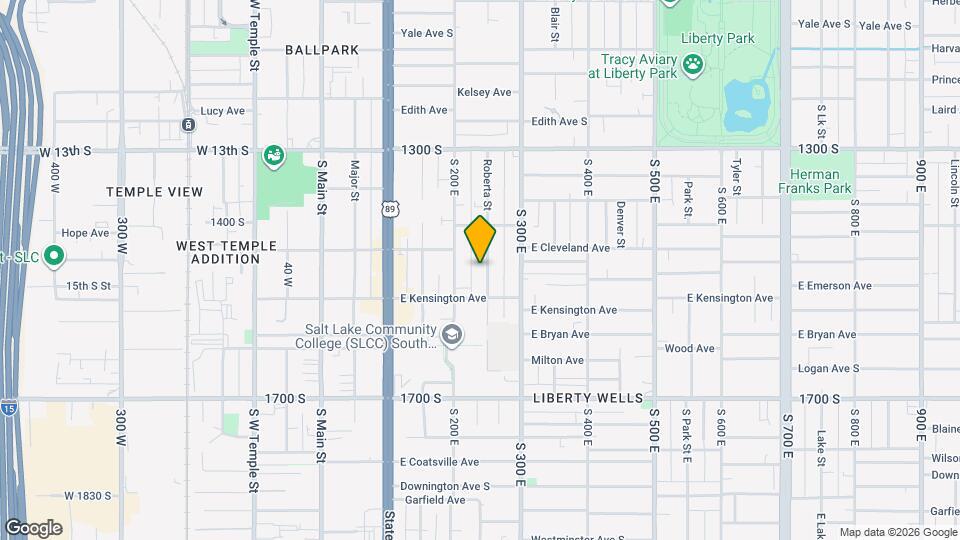 1464 S Roberta St Map and Location Details