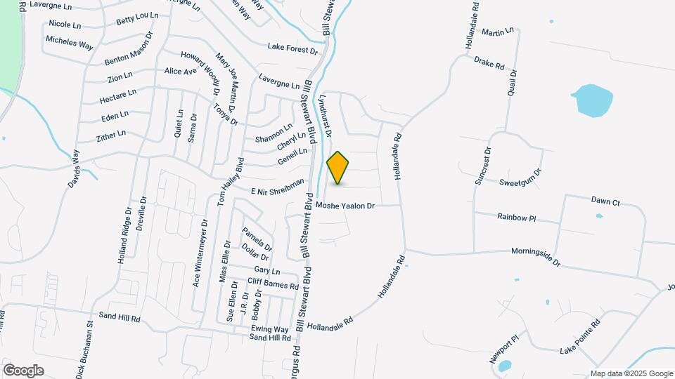 1418 Christina Hayes Ln Map and Location Details