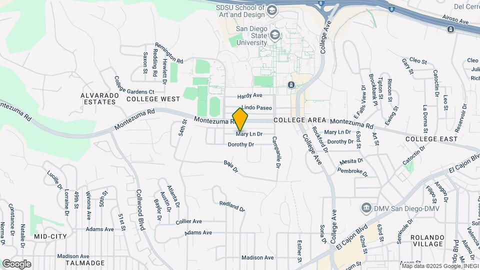 5575 Mary Ln Dr Mapa y Detalles de la Ubicación