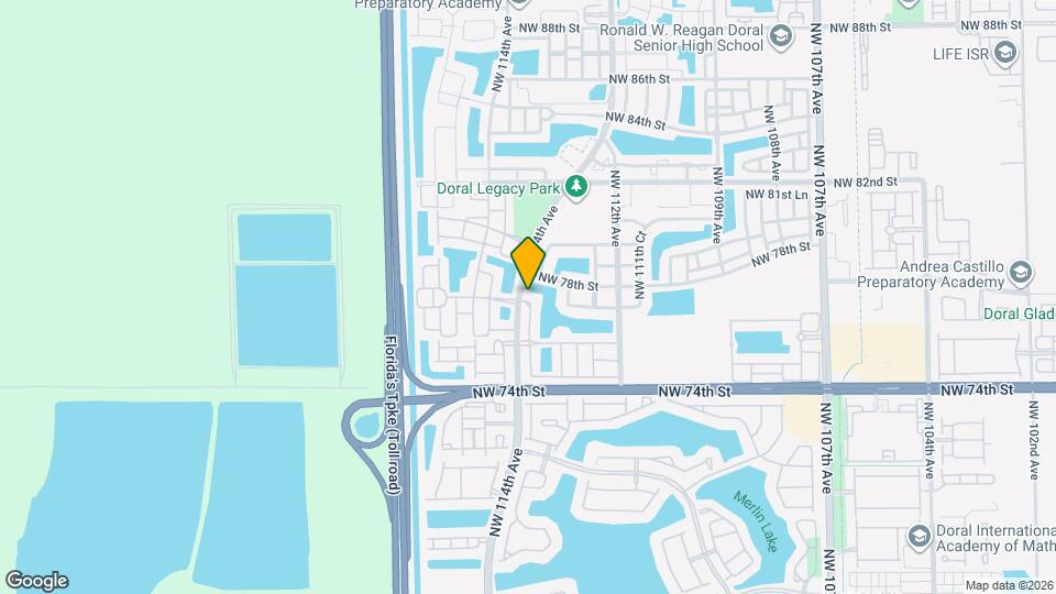 11375 NW 77th Ln Map and Location Details