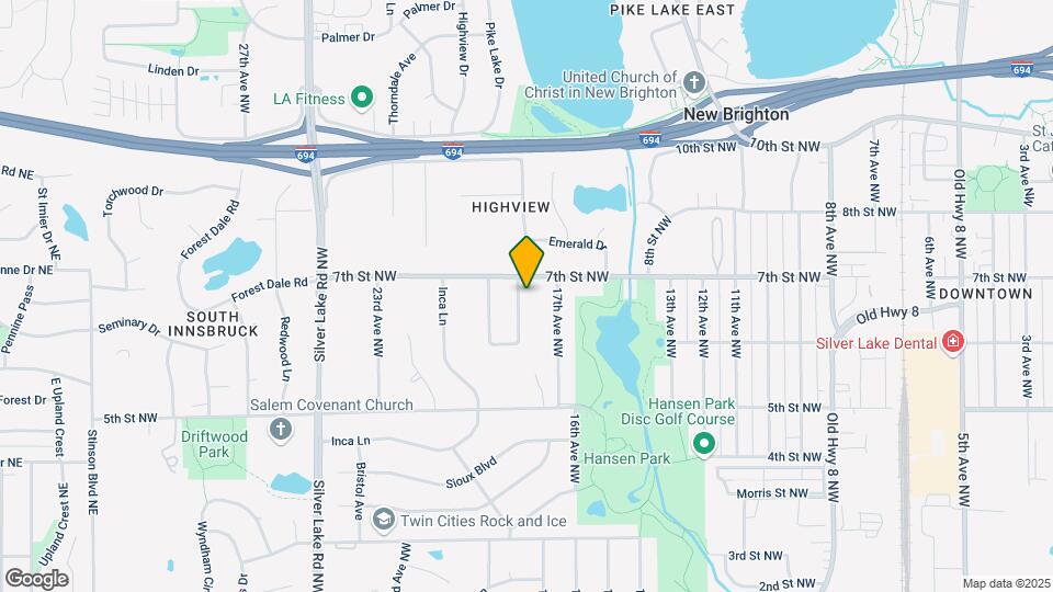1761 7th St NW Map and Location Details