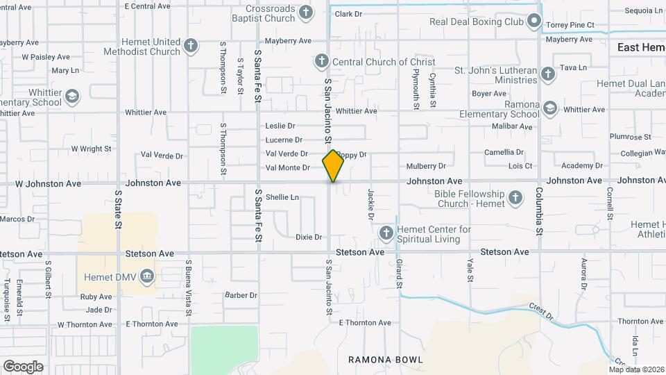 40253 Johnston Ave Map and Location Details