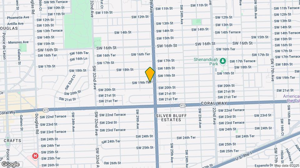 2726 SW 19th Ter Map and Location Details