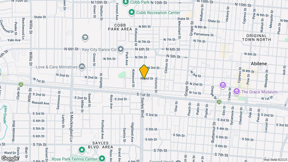 2083 N 2nd St Map and Location Details