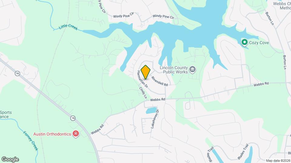 3982 Harmattan Dr Map and Location Details