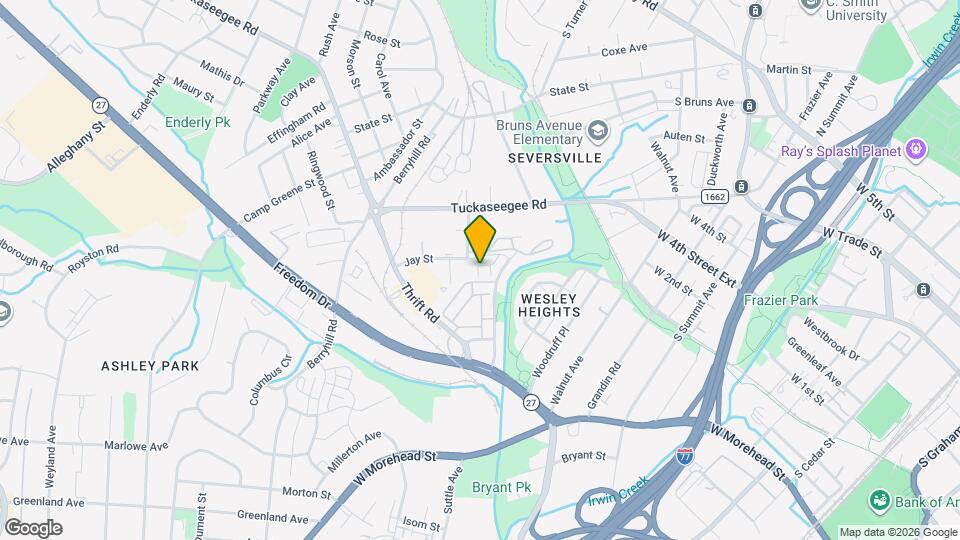 1025 Wesley Terrace Ave Map and Location Details