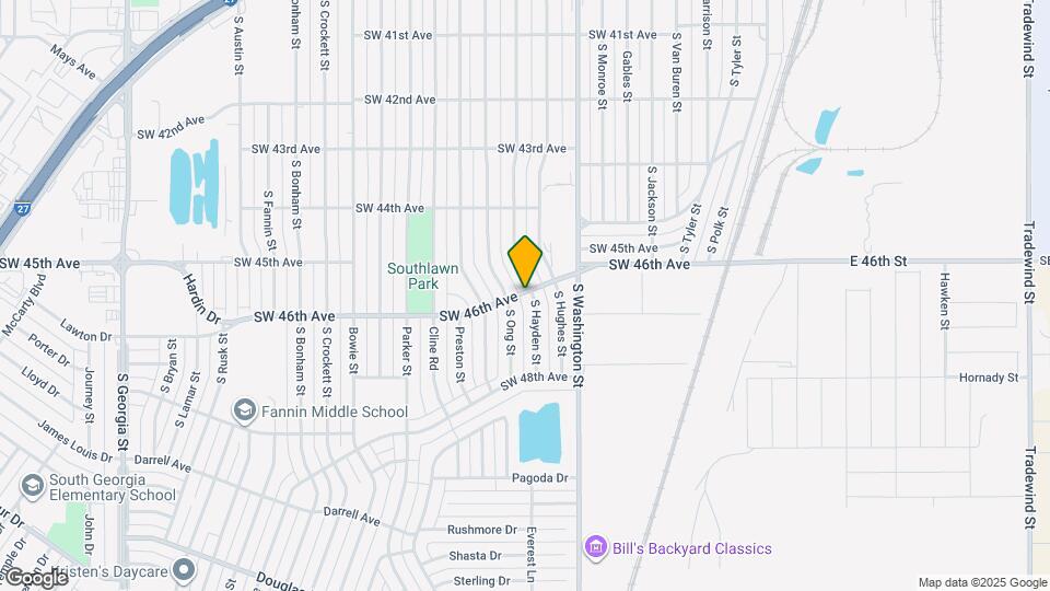 4600 S Hayden St Map and Location Details