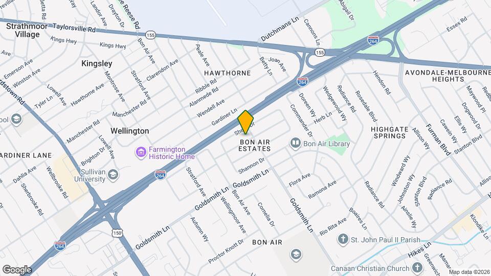 2716 Sharon Way Map and Location Details