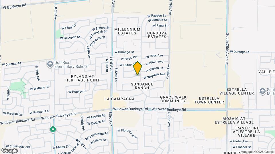 8109 W Whyman Ave Map and Location Details