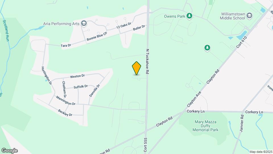 385 Tuckahoe Rd Map and Location Details