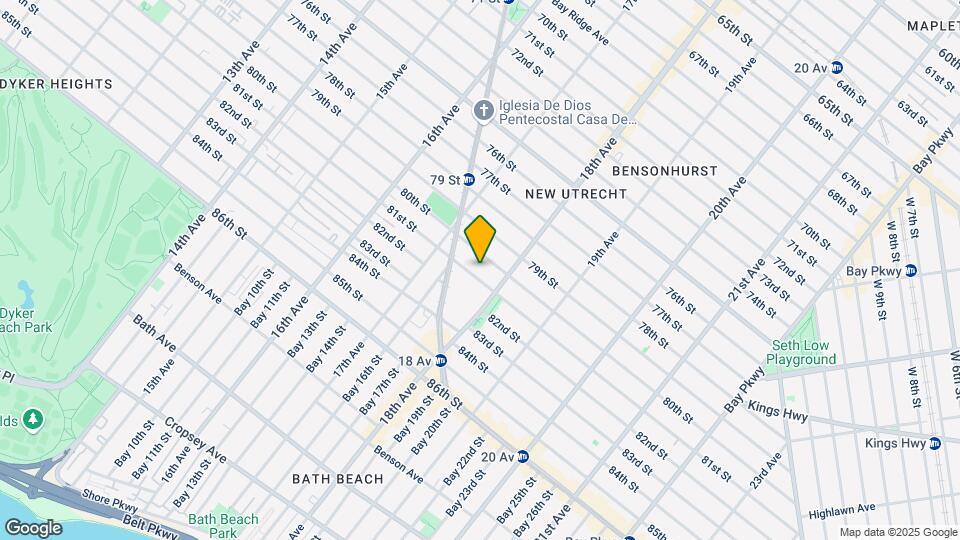 1761 81st St Map and Location Details