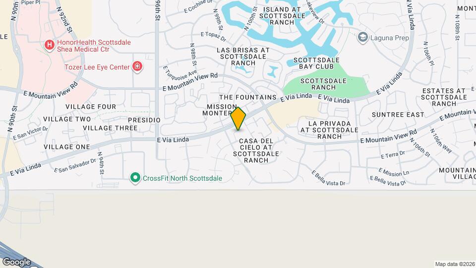 10053 E San Bernardo Dr Map and Location Details