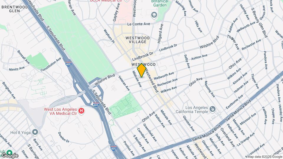 10933 Wellworth Ave, Unit 4 Map and Location Details