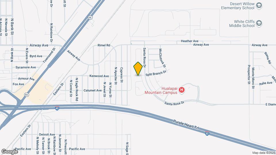 3556 Split Branch Dr Map and Location Details