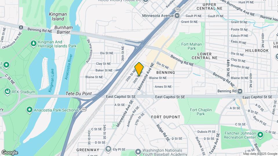 157 36th St NE Map and Location Details