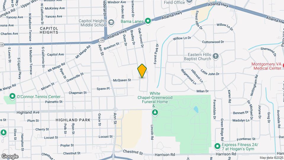 301 Bradley Dr, Unit 504 Map and Location Details