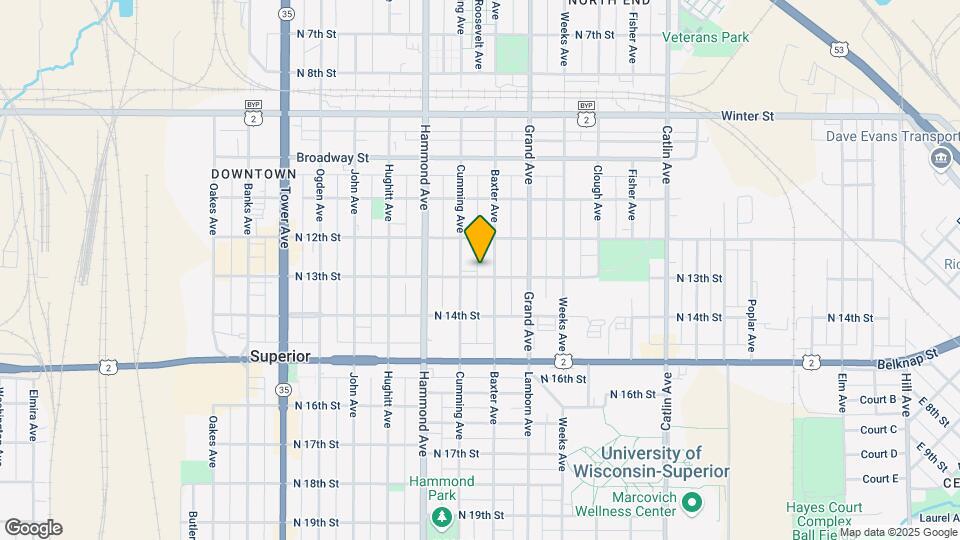 1211 N 13th St Map and Location Details