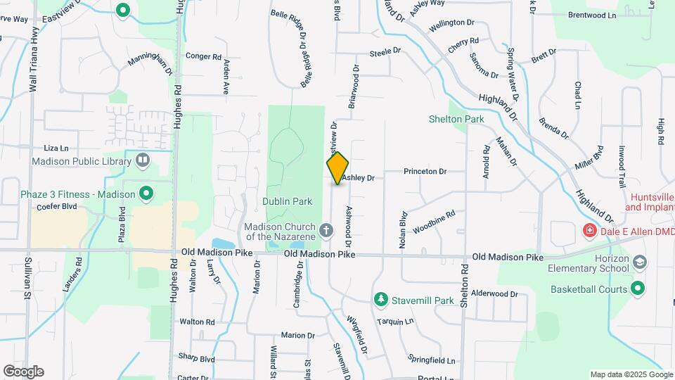 720 Crestview Dr Map and Location Details