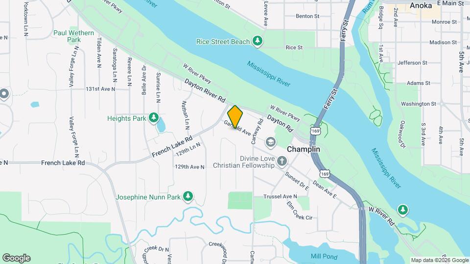 320 Garfield Ave Mapa y Detalles de la Ubicación
