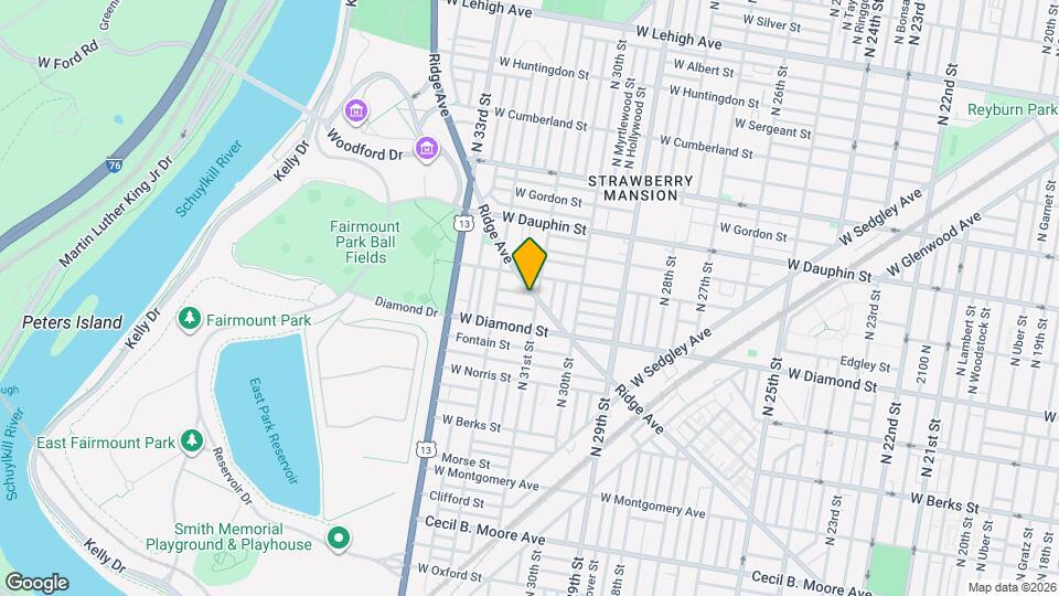 3108 French St Mapa y Detalles de la Ubicación