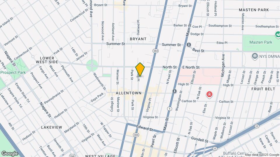 59 Irving Pl Map and Location Details