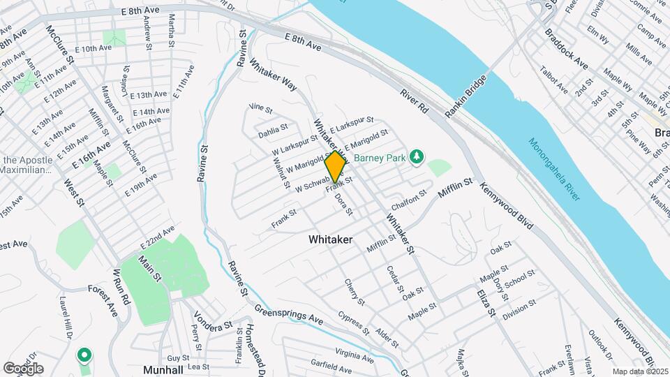 129 Frank St Mapa y Detalles de la Ubicación