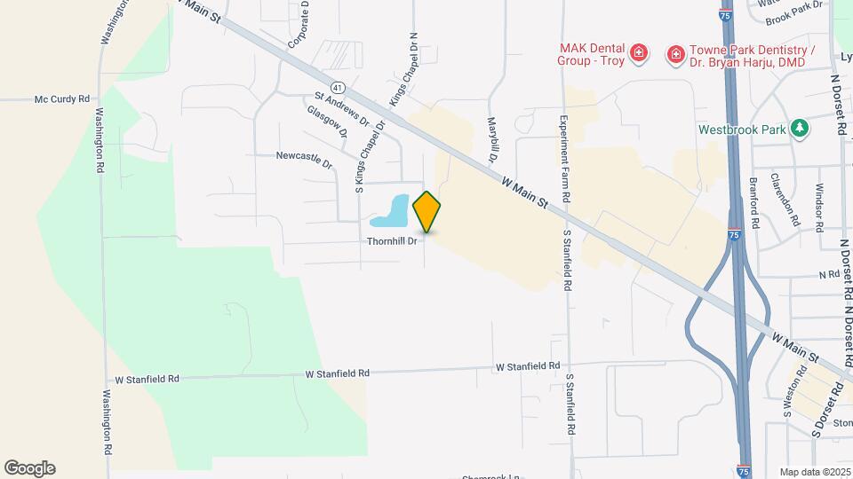 187 Westhaven Dr Map and Location Details