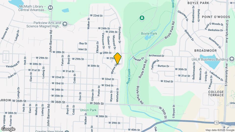 2915 Wynne Dr Map and Location Details