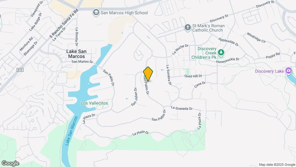 1073 San Pablo Dr Map and Location Details