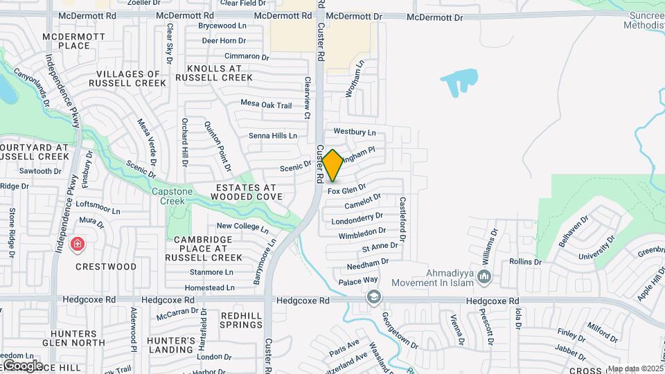 2042 Fox Glen Dr Map and Location Details