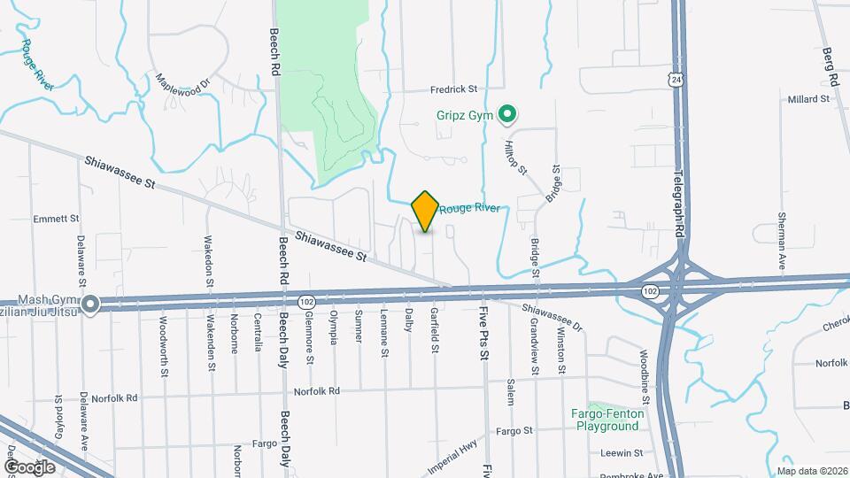 25340 Shiawassee Cir, Unit Shiawassee Condos Mapa y Detalles de la Ubicación